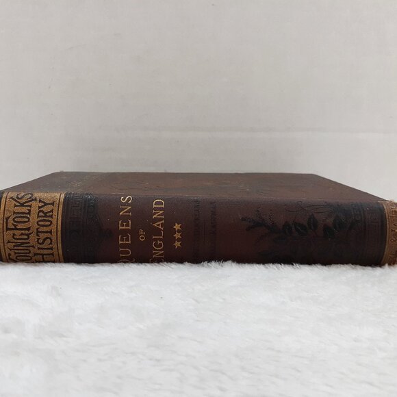 Antique Book Young Folks History Queens of England by Rosalie Kaufman 1884 HC - Picture 4 of 16